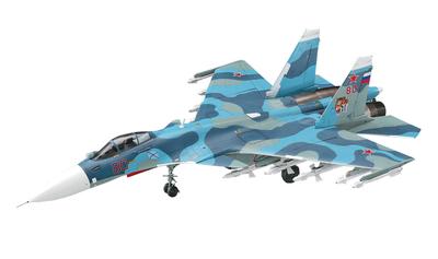 Hasegawa Russian Navy Flanker D plastový model E35 1/72 Su-33