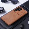 NILLKIN Pre Samsung Galaxy S25 Ultra Puzdro na telefón Qin Kožený kryt Ochrana fotoaparátu Zadný kryt