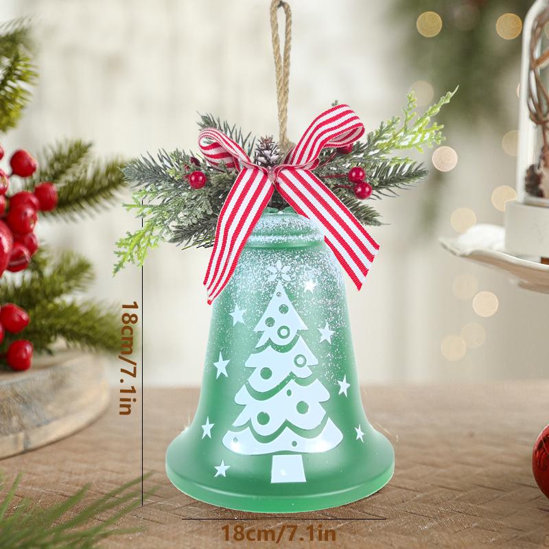 Christmas Bell Ornament Christmas Festive Atmosphere Decor, Christmas Tree/Bedside/Door Hanging Bell, Christmas Gift
