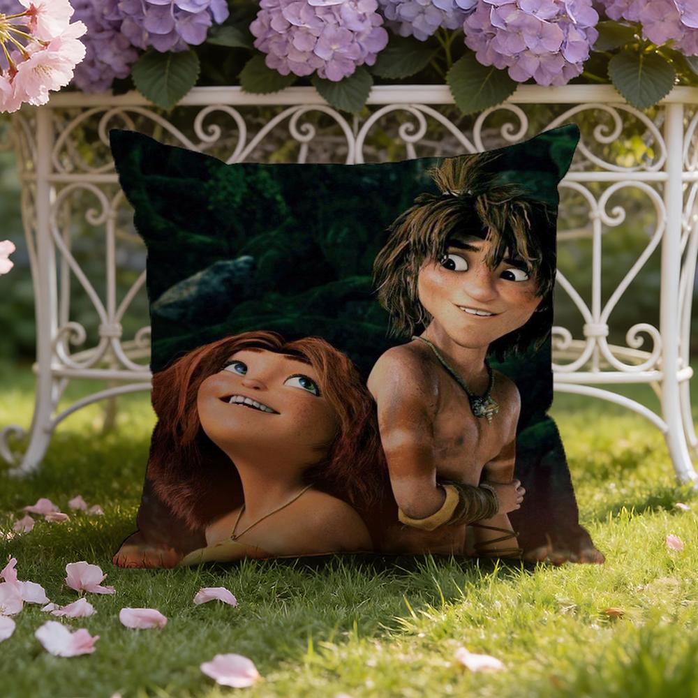 

Cute The C-CroodsS Cushion Cover Home & Car Dual-Scene Pillow Cover: Reversible for Premium Comfort 30cmx30cm
