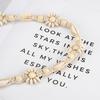 Bohemian Hand-woven Waist Chain Abacus Coconut Shell Beaded Decorative Dress Women's Waist Rope Ethnic Style Waist Belt