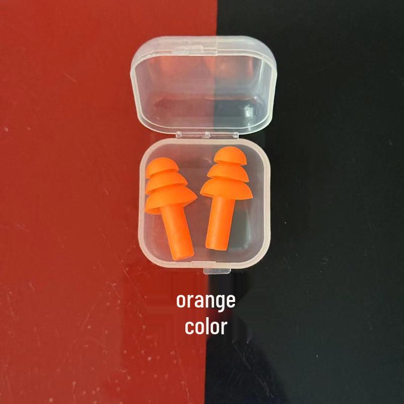 

Waterproof Silicone Earplugs: Noise-Canceling, Washable TPE Protection for Swimming, Diving, Bathing, and Rafting.