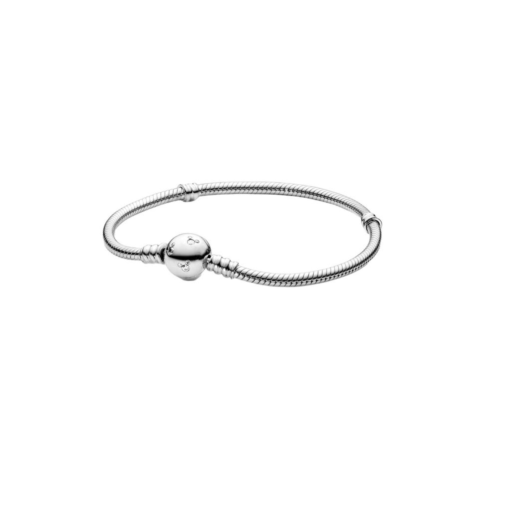 925 Silber Schwarzer Stern Charm Armband Handgefertigter Schmuck Geschenk für Frauen Herzperlen Anhänger Passend