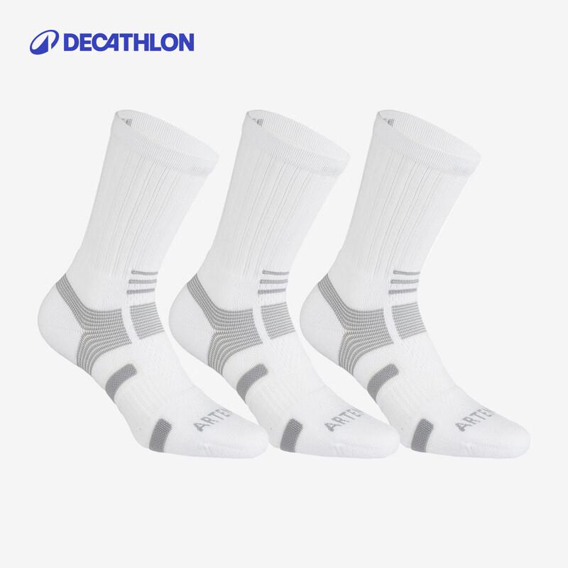 Decathlon Adult RS560 Badminton & Tennis Socks (3-Pair Pack)