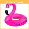 Amazon Stock Adult Flamingo Inflatable Swim Ring Water Toy Eco-friendly Pvc Thick 3 Animal Pattern