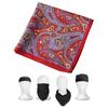 Elegant Pocket Handkerchief Simple Street Head Scarf Multifunctional Hankies for Stylish Gentlemen