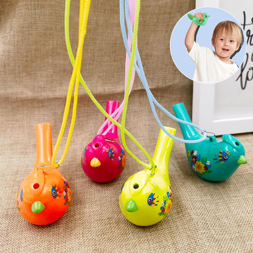 Color Water Bird Whistle Bath Music Toys Kids Novelty Early Education Puzzle Gift Musical Instrument Parent-child Interaction