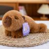 Cartoon Capybara Plush Toys West Highland Dog Home Panda Ornaments Car Fox Ornaments Office Sloth