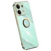 XINLI For Xiaomi Redmi Note 13 Pro 4G/Poco M6 Pro 4G Case Electroplating TPU Cover with Kickstand