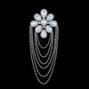 Fringe Shoulder Epaulets Sparkly AB Crystal Shoulder Ornament Rhinestone Epaulets  Fashion Shoot