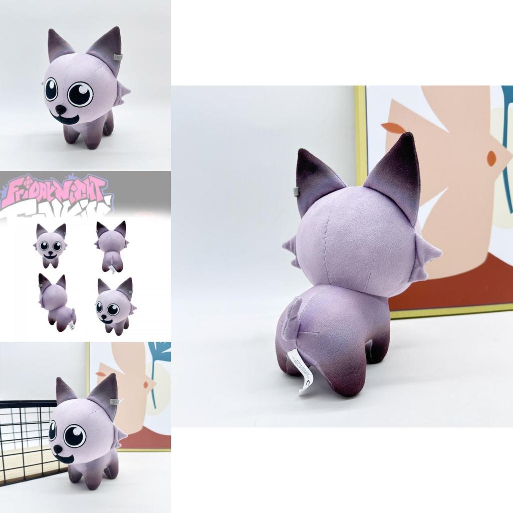 Adorable Garn47 Gray Cat Plush Toy Soft Stuffed Animal For Collectors And Gifts