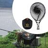 Catching Net Stream Lure Fishing Tool with Handle Hand Landing Foldable for Boating Outdoor