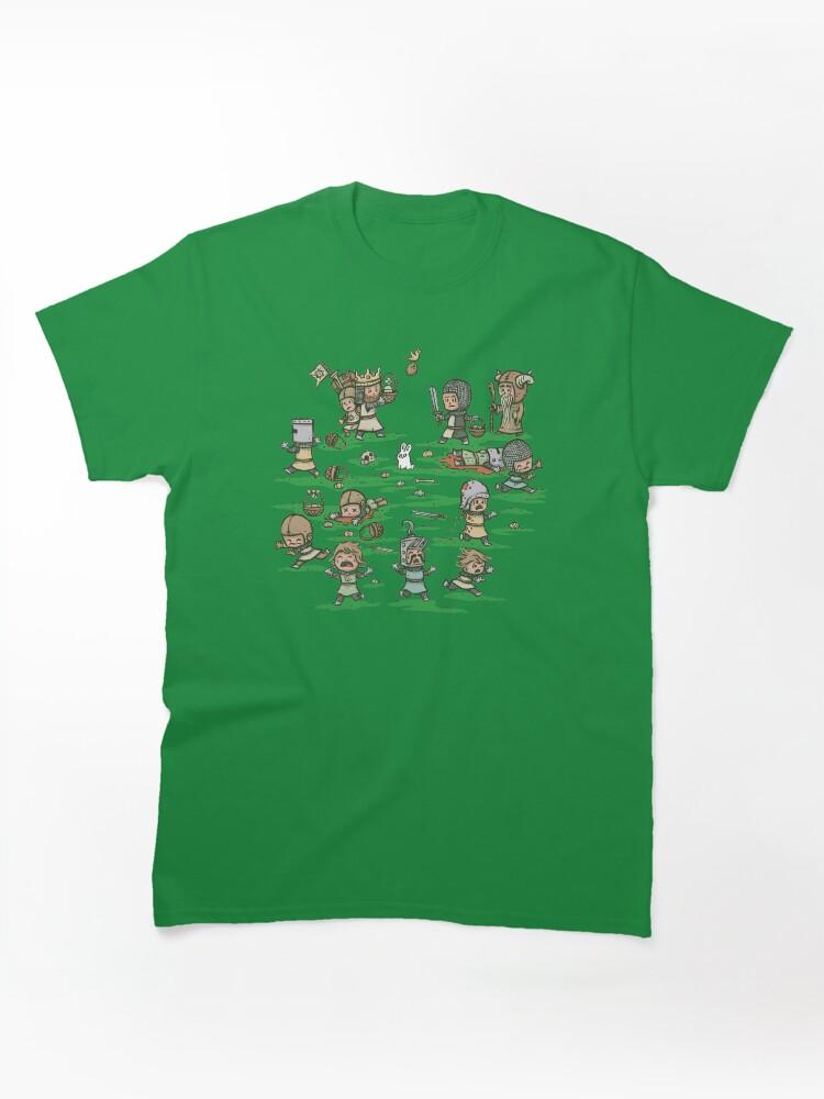 Knights of Fiona The Killer Rabbit of Caerbann-Egg Classic Unisex T-Shirt