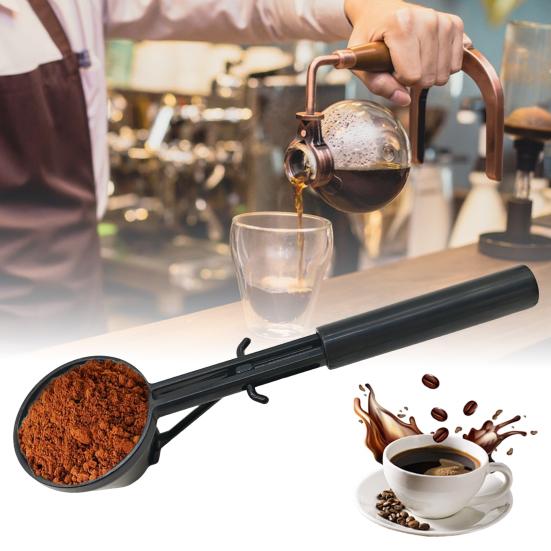 Coffee Spoon Funnel for Protein Powder Milk Powder Filling Long Handle Measuring Scoop for Water Bottles Reusable K-Style Coffee Capsule Refill Tools