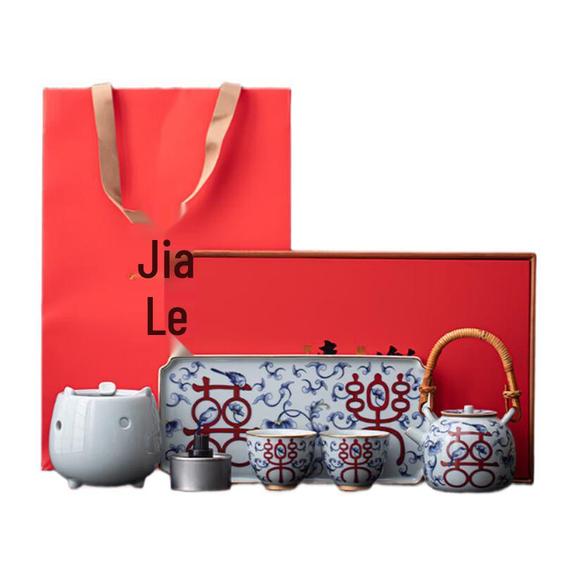 Sushi Ceramics Blue & White Ceramic Kung Fu Tea Set