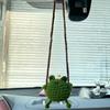 Cute Handmade Knitted Animal Pendants 1PC Frog Penguin Duck Chick Rabbit Charm Portable Backpack Keychain Decor for Kids