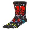 Men Women Tube Socks Sport Misfits Skull Rose Designer Creative Novelty Funny Happy Street Style Socks Skateboard Basketball