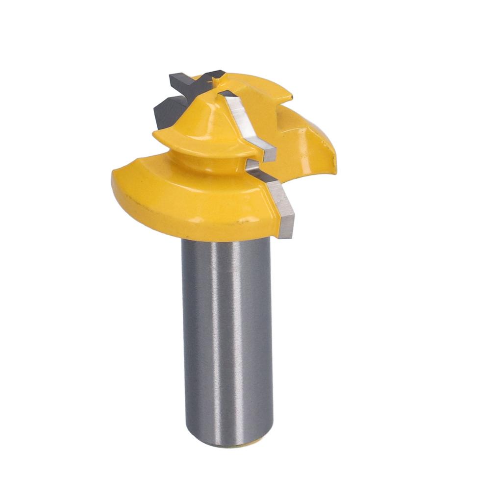 1Celsius2in Shank Router Bit 45 degrees  Woodworking Milling Cutter for Cabinet Door Drawer CNC Hand Tool