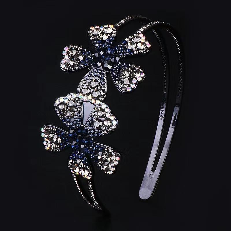 Hair Band Hair Clip Hair Holder Wide-edge Strap with Anti-slip Teeth Simple and Versatile Hair Clip for Ladies with Bangs