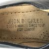 Vintage JOHN BUCKLER Gegründet 19. Jahrhundert Leder Wholecut Schuhe 40 / 25.0cm / Schwarz(GEBRAUCHT)