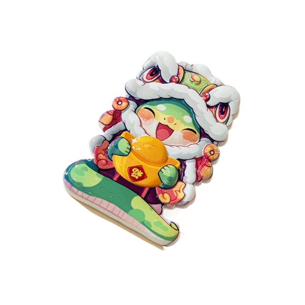 1/4pcs Resin Spring Festival Couplet Cute Fridge Magnets  Locker Cabinet