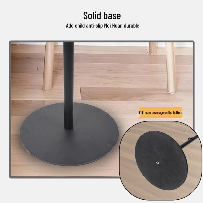 Adjustable Microphone Stand with Round Base for Stage and KTV Performances