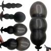 Produkty dla dorosłych rozszerzalny korek analny silikonowy napompowany super duży korek analny Dildo Butt Plug Anal Dilator zabawki erotyczne do masażu prostaty