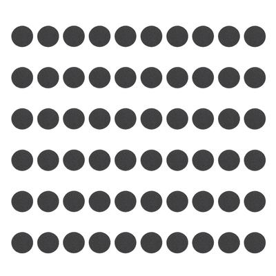 60pcs 60 Grit Replacement Sandpaper Pad Discs Exfoliating Smoothing Sanding Paper Discs for