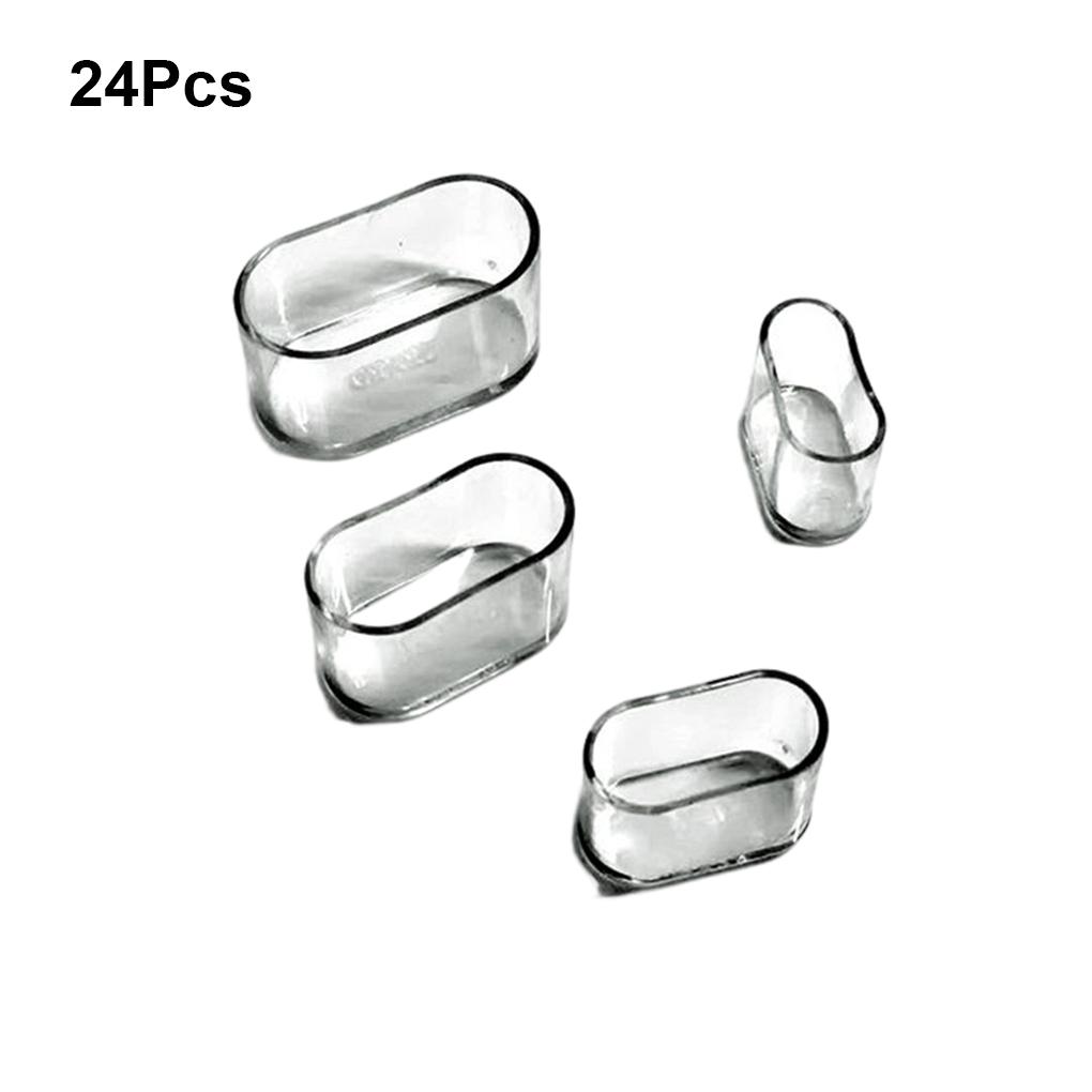 24piece Chair Leg Covers For Oval Chair Leg Floors Stylish For Furniture Chair Leg Caps Protector