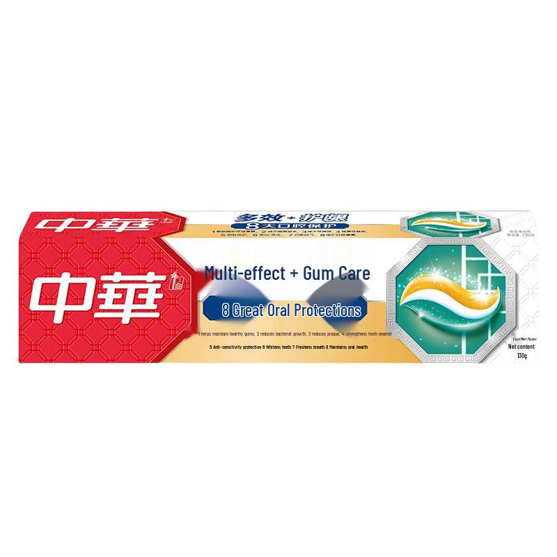 

Zhonghua Multi-Effect Gum Care Fresh Mint Toothpaste 6-Pack