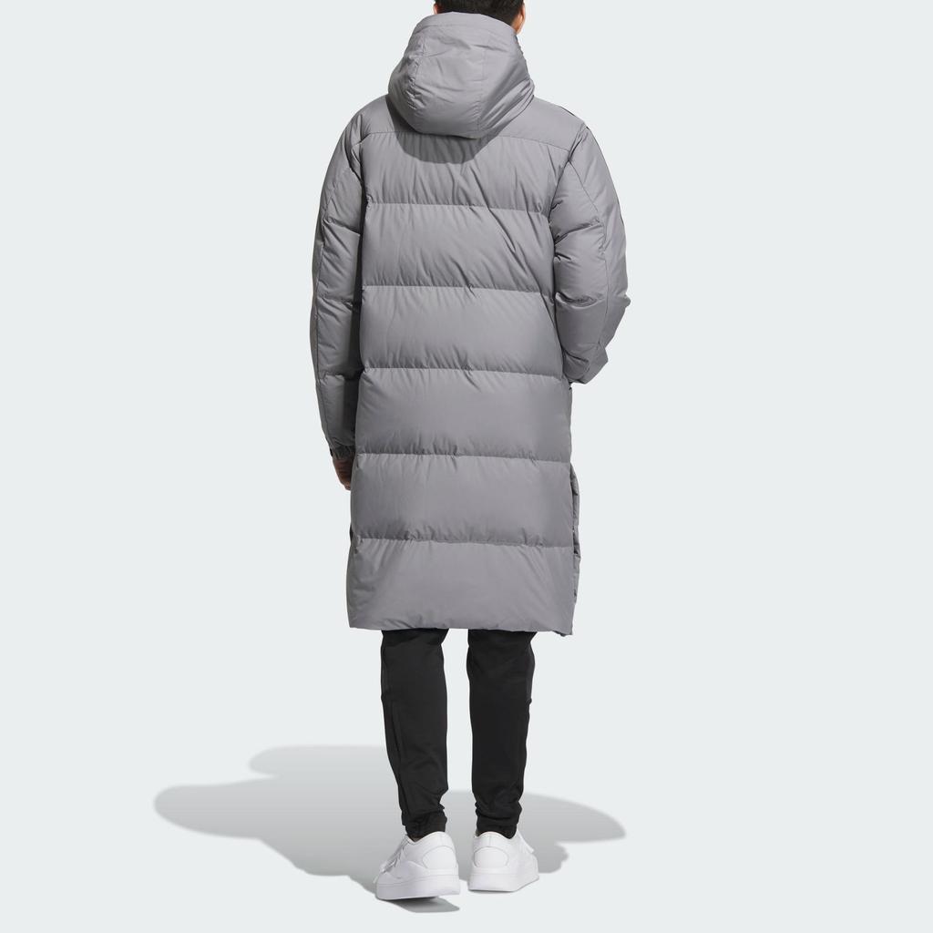 New Adidas Down Jackets Men Gray IT8715
