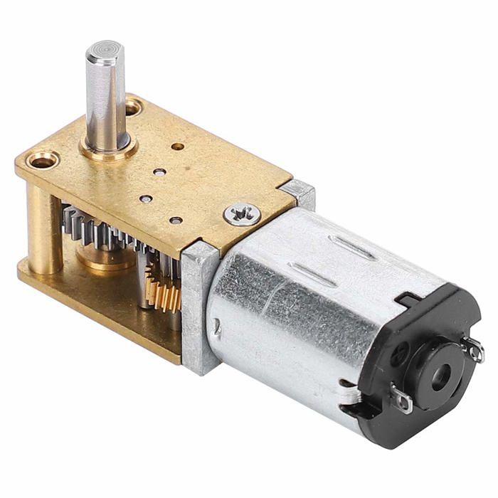Moteur à engrenages - HILILAND - JGY-N20 - 12 Volts - 53 tr/min - Cuivre rouge