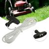 1.2m/3m Starter Pull Cord Rope with Pull Handle Petrol Engine Drawstring Universal Generator Pull Cord  Mower Accessories