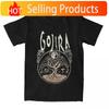 2025 Unisex Unisex Gojiras Rock Metal Band Printed Tshirt Loose Cotton Clothing Vintage Short Sleeve Tee Crew Neck Summer T Shirt