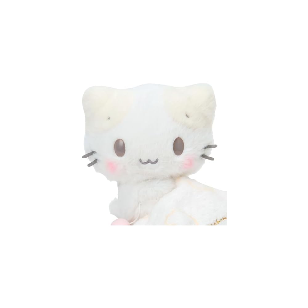 Sanrio Plush Toy Shirofuwakumo Napping Marshmallow Cat Soft Toy 575771