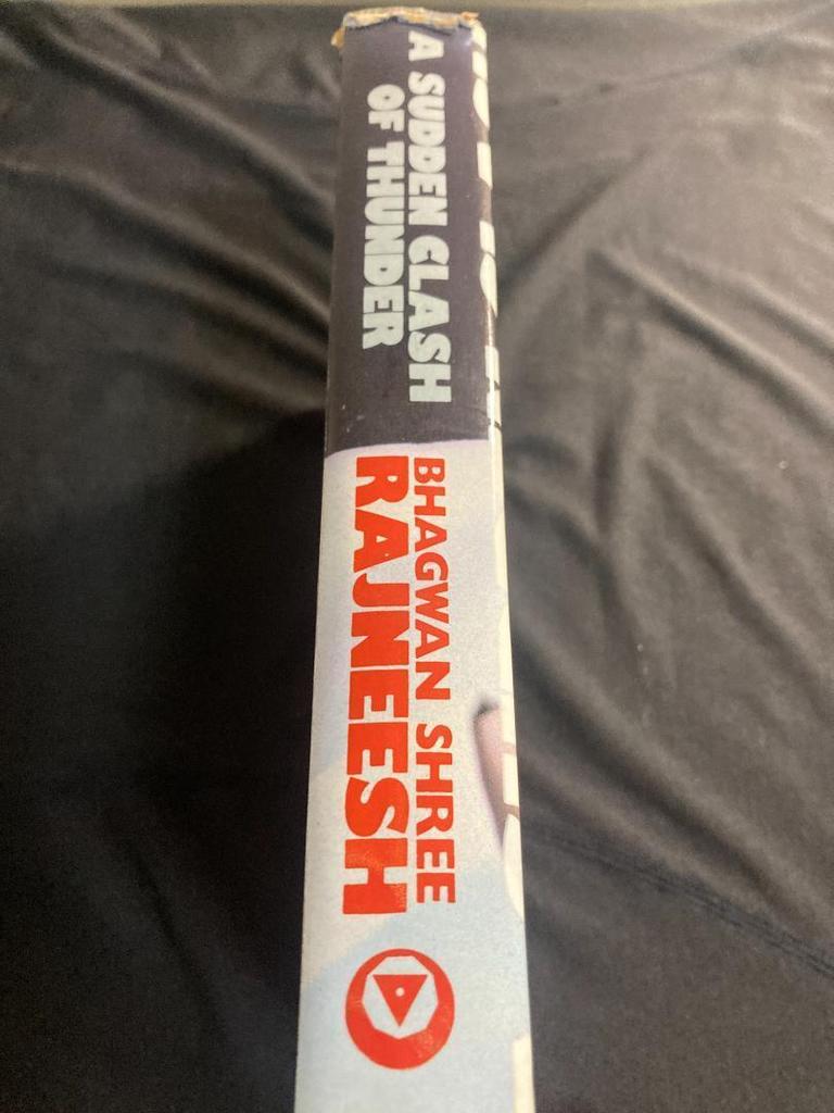 [USED] Rare Book: A SUDDEN CLASH OF THUNDER / Bhagwan
