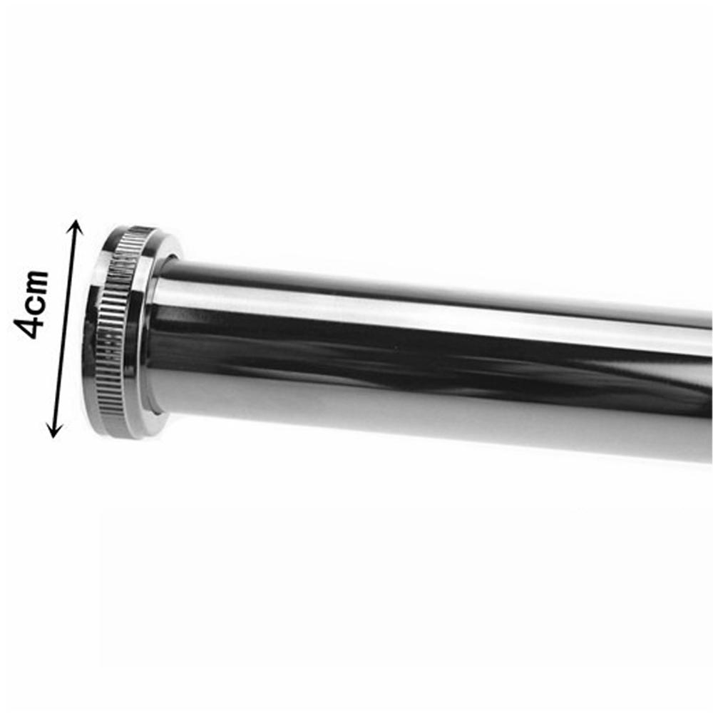 Stainless Steel Waste Drain Valve Siphon Odor Proof Drain Valve Used for Basin Drainage Wall Drainage Curved Drainage Pipe