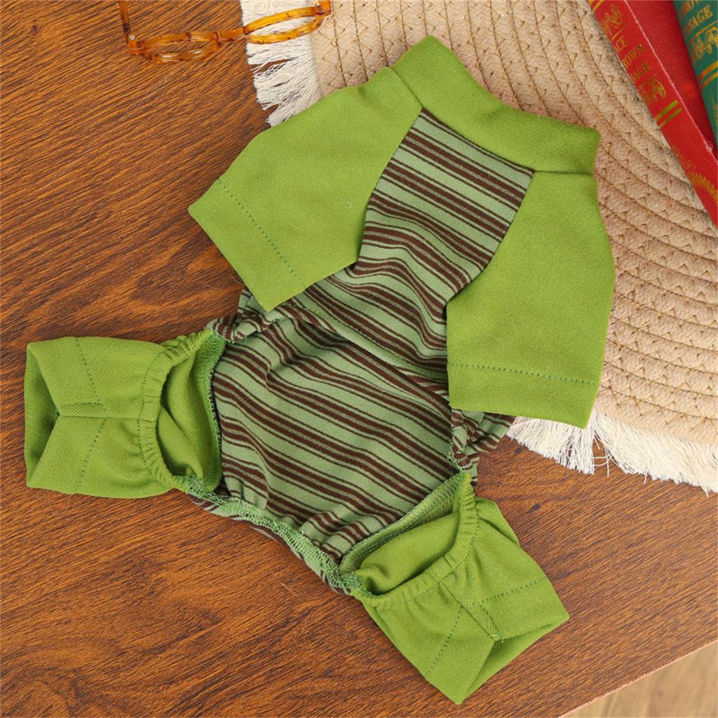 Gestreiftes Hunde- Haustierbekleidung Basisschicht