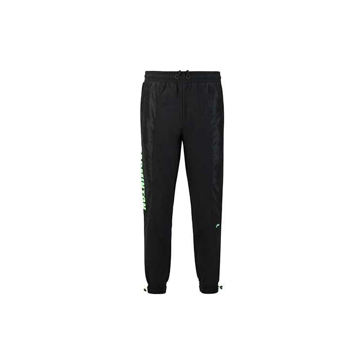Li Ning Sports Pants Men's New Standard Black Moderate AYKQ427-2