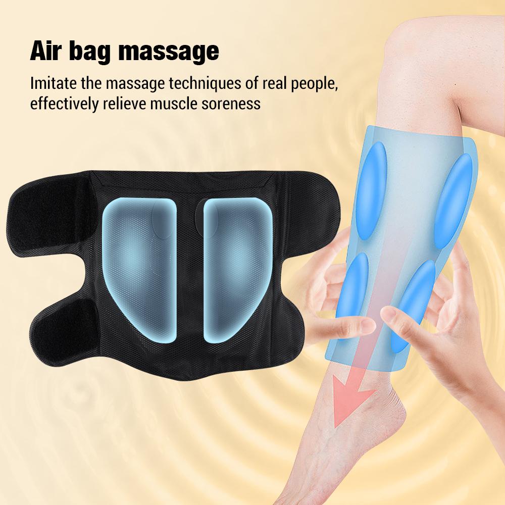 Calf Massager, Air Pressure Leg Temperature Massage, Blood Circulation, Vibration, Kneading, Air Bag