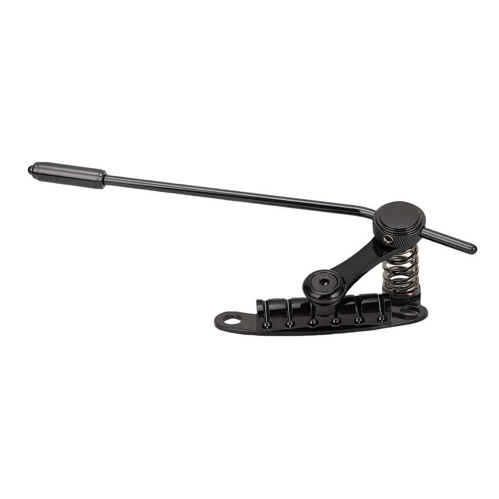 Guitar Bridge Stop Bar Replacement for Les Trem II Les Paul SG Black Color Zinc Alloy Guitar Tremolo Bridge Stop Bar
