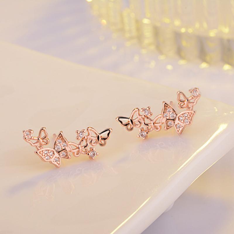 

Женские серьги из медного сплава с цирконом Lindon - Серьги-подвески в подарок на свадебную вечеринку