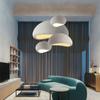 Modern restaurant style LED pendant light living room dining table study pendant light Nordic home decoration lighting fixtures