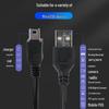 Old Man USB Type-B Mini 5P Charging Cable for Dash Cams and MP3/MP4 Players