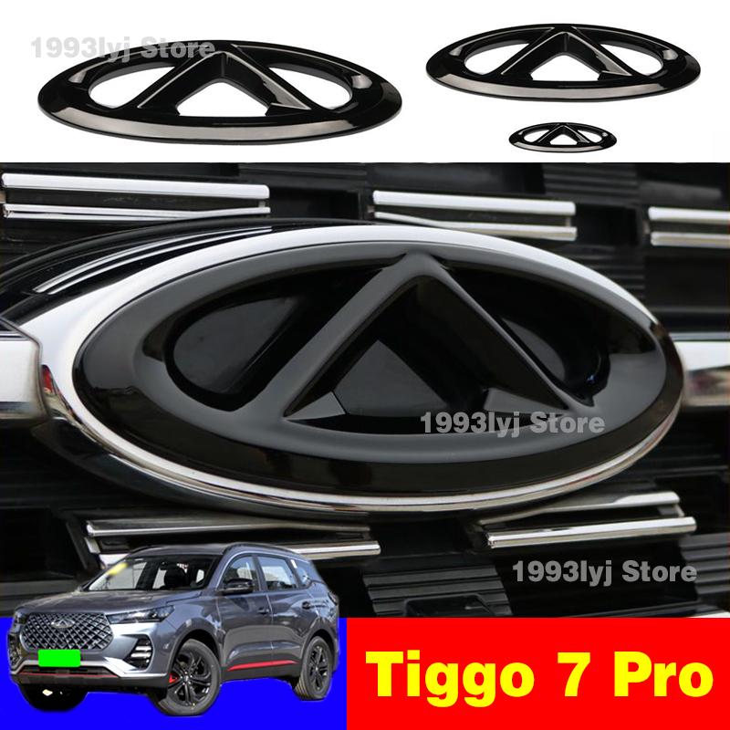 Hrbsq7 Per Chery Tiggo 7 Pro Styling Plastica Emblema Posteriore Griglia Anteriore Badge Decalcomanie di Alta Gamma Decorazione Esterna Auto