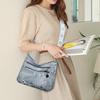 New large-capacity soft leather fashionable and simple shoulder messenger bag women's mother bag