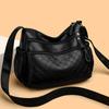 Soft leather women's bag fashion shoulder messenger casual bag