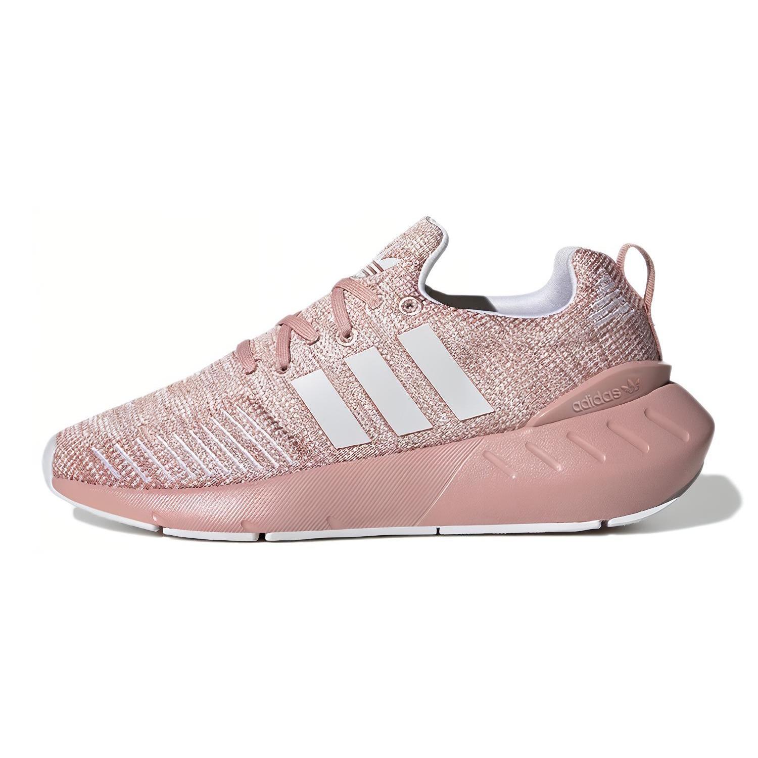 Adidas Swift Run 22 Wonder Mauve Cloud White GS GZ1556 39⅓