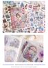 Yue Zhen Retro Journey Die-Cut Sticker Book for DIY Journals