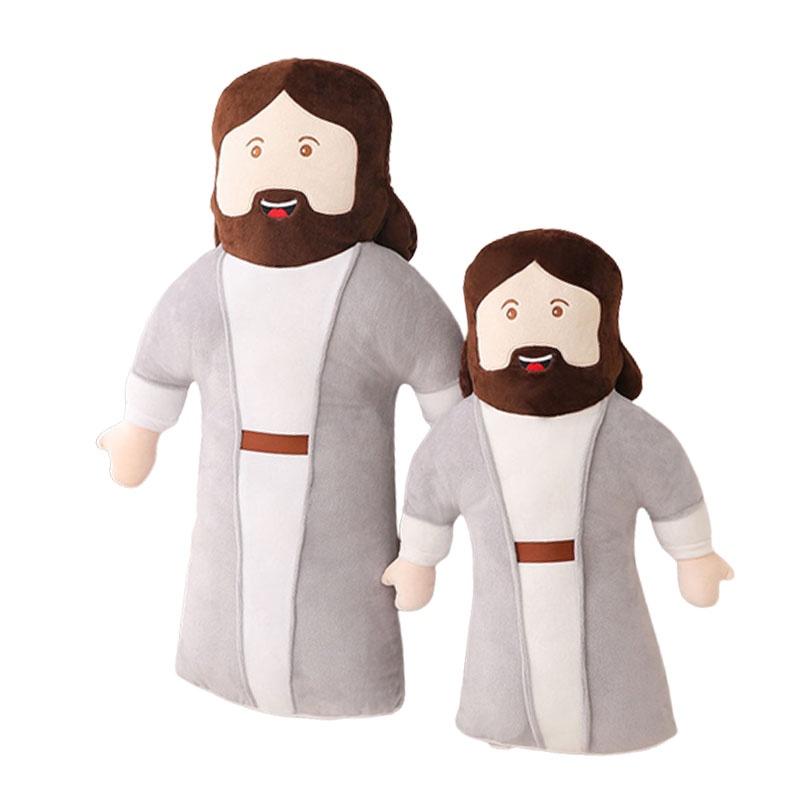 Jesus Plush Toys Stuffed Dolls | Christ Religious Savior Kids Baby Gifts